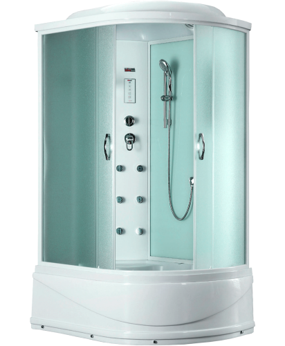 Душевая кабина Timo Eco TE-0720L 120х80 асимметричная с крышей ориентация левая