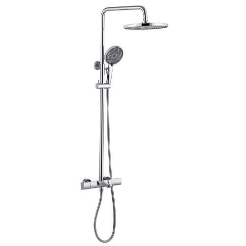 Душевая стойка ABBER AF8516 настенная цвет хром