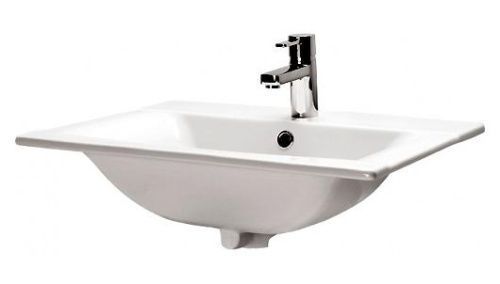 Раковина керамическая Roca VICTORIA NORD 7.3279.9.C00.0 80х46 встраиваемая цвет белый 1 отверстие под смеситель