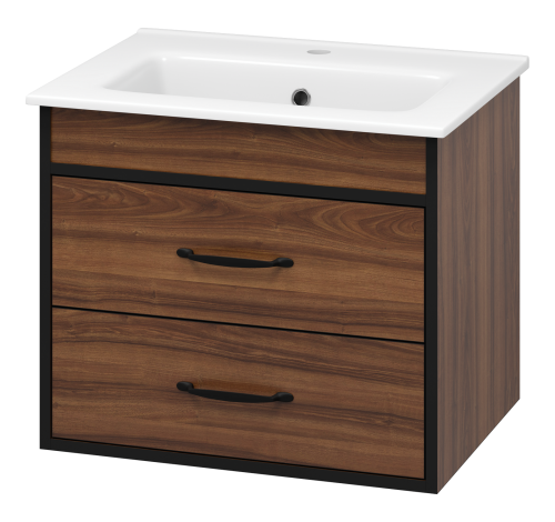 Тумба под раковину Misty Кедр П-Кед09060-011По 59х44х48 подвесная