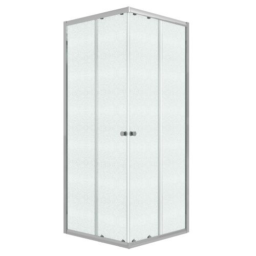 Душевой уголок Niagara Eco NG-1009-14QMT 89х89 стекло матовое профиль хром матовый без поддона