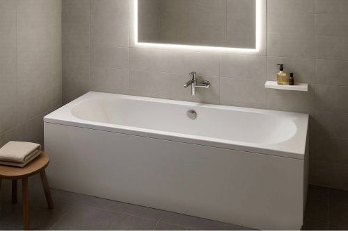 Ванна акриловая Relisan Eco Plus Гл000027492 180х80 пристенная прямоугольная