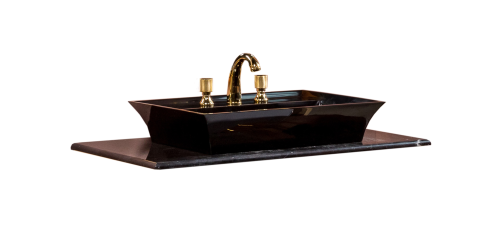 Столешница Armadi Art NeoArt 857-101-BT 101х52 накладная цвет черный