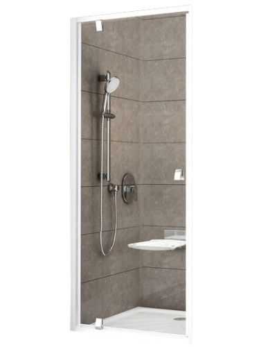 Душевая дверь Ravak Pivot 03G40101Z1 81x190 стекло прозрачное профиль белый