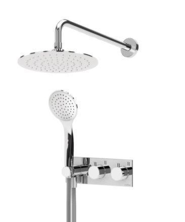 Душевая система Cezares CZR CZR-B-VDIM-T-NOP встраиваемая с термостатом