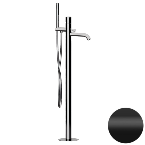 Смеситель для ванны Daniel Trilogy TG67815 напольный черный