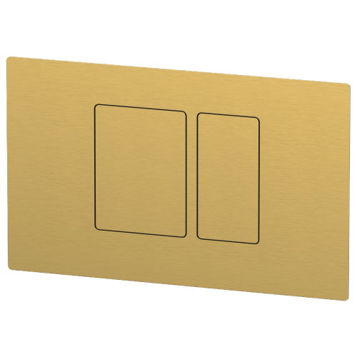 Клавиша смыва механическая Remer RB820BG цвет брашированное золото