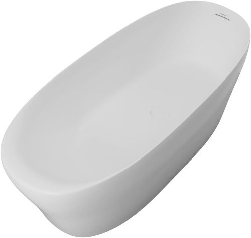 Ванна из искусственного камня Allen Brau 2.35002.21 180х80 отдельностоящая овальная с ножками