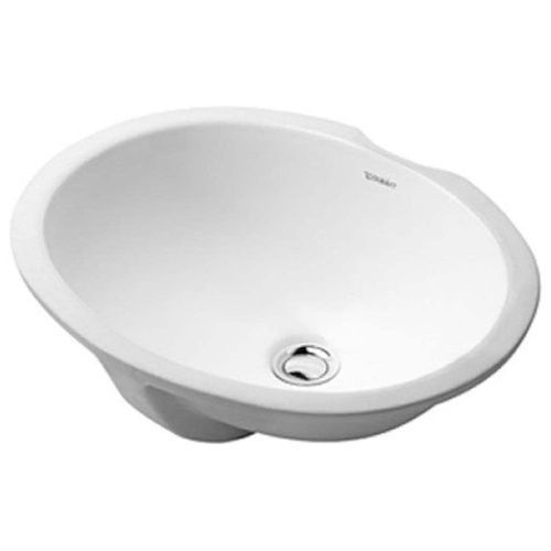 Раковина керамическая Duravit 1930 481570000 60 см встраиваемая цвет белый без отверстий под смеситель