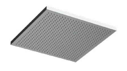 Верхний душ Almar Velvet E044278.BS сталь шлифованная/брашированная