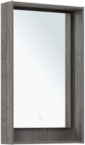 Зеркало в ванную Aquanet Милан 00336392 50х83 цвет темное дерево