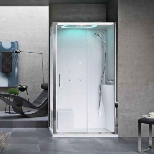 Душевая кабина Novellini Eon EON2P129DT1N-1AK 120х80 прямоугольная с крышей ориентация правая
