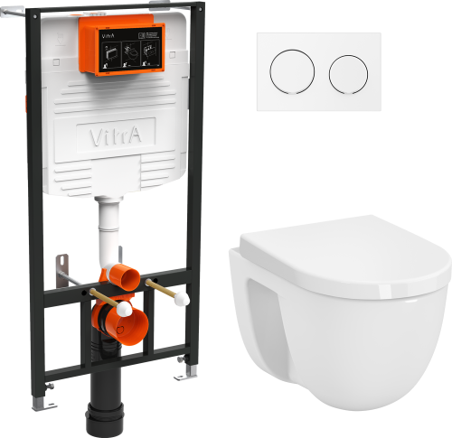 Комплект унитаз с инсталляцией Vitra S40 9005B003-7211