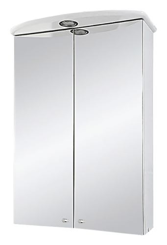Зеркало-шкаф Misty Зеркала-шкафы Э-Мим04050-01Сп 52х27х72 подвесной цвет белый
