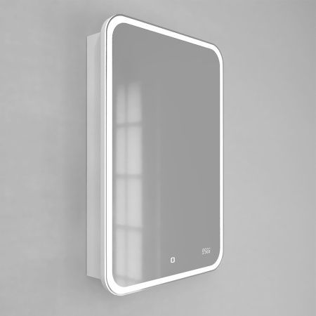 Зеркало-шкаф Jorno BOSKO Bos.03.50/W 51х14х76 подвесной цвет белый - фото 2