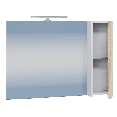 Зеркало-шкаф СанТа Меркурий 700460 90х14х65 подвесной