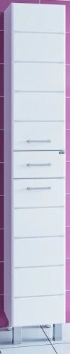 Шкаф-пенал СанТа Омега 507001 30х30х190 напольный цвет белый