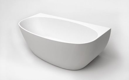 Ванна акриловая BelBagno BB83-1700-W0 170х80 пристенная овальная с ножками