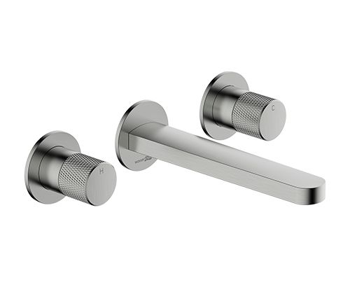 Смеситель для раковины Wasserkraft Tauber 6400 6445 встраиваемый в стену никель