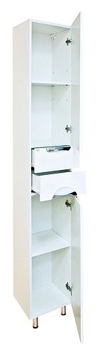 Шкаф-пенал Misty Лаванда Э-Лав05035-011П 35х30х190 напольный - фото 3