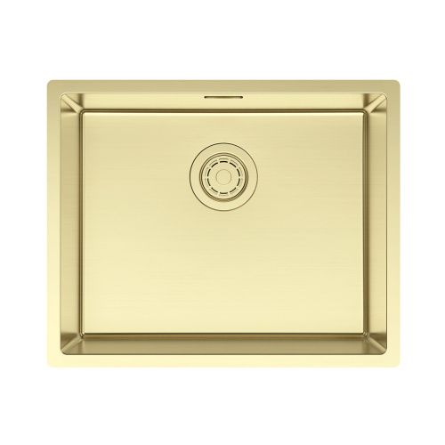 Мойка LASSAN 54 UNI, нерж. сталь, LA54-LG, светлое золото, 540х440мм, Paulmark