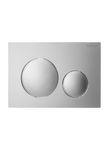 Клавиша смыва механическая BelBagno  BB-17C-IN цвет сатин