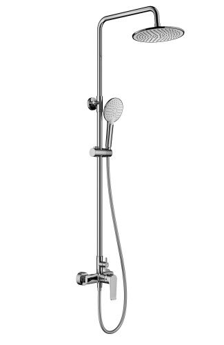 Душевая стойка Wonzon & Woghand WW-A30103-CR настенная цвет хром