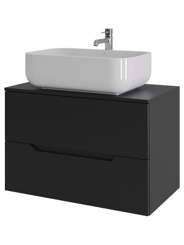 Тумба с раковиной Orange Line Li-80TubMDF+B03-600W 81х46х68