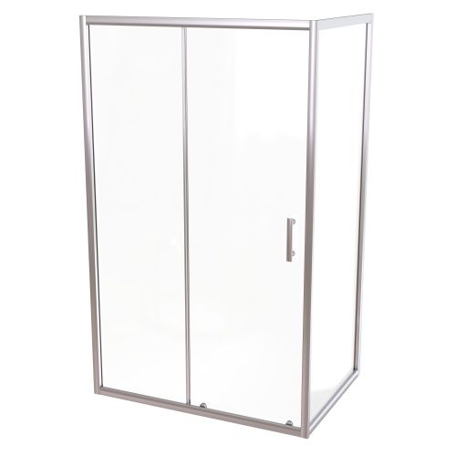 Душевой уголок Taliente TA-N-140-10-1CP 140х100 стекло прозрачное профиль хром глянцевый без поддона