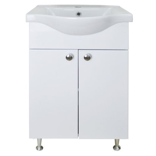 Тумба с раковиной Loranto Моника CS00071366 60х46х82 цвет белый