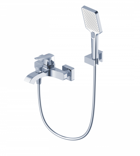 Смеситель для ванны Wonzon & Woghand Flex WW-88037072-CR настенный хром