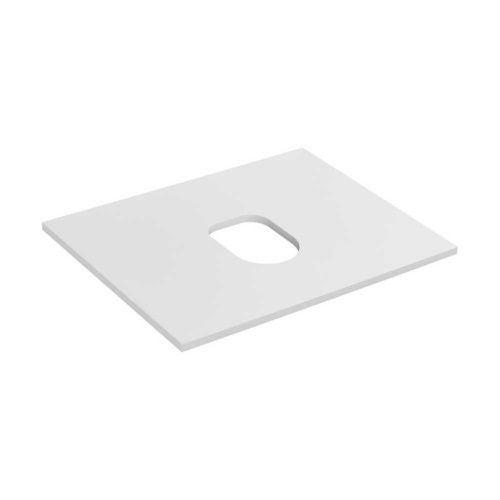 Столешница Aquaton Либерти 1A280903LY010 60х47 накладная цвет белый глянцевый