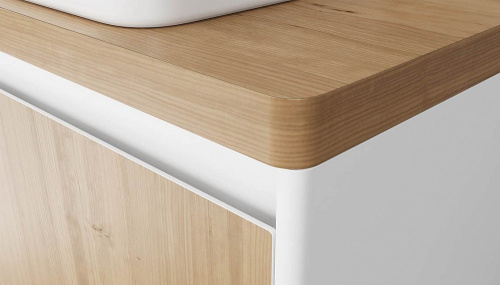 Столешница Velvex KLAUFS st.KLA.90 дуб французский 89х45х4 накладная цвет шатанэ