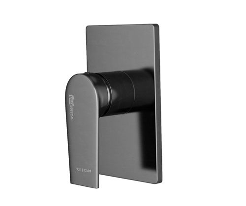 Смеситель для душа Wasserkraft Wiese 8400 8451 встраиваемый в стену серый