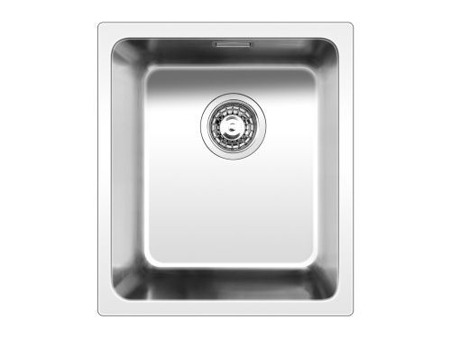 Кухонная мойка Ukinox Лофт LOB340.400 -GT10P 40х34 цвет нержавеющая сталь поверхность брашированная