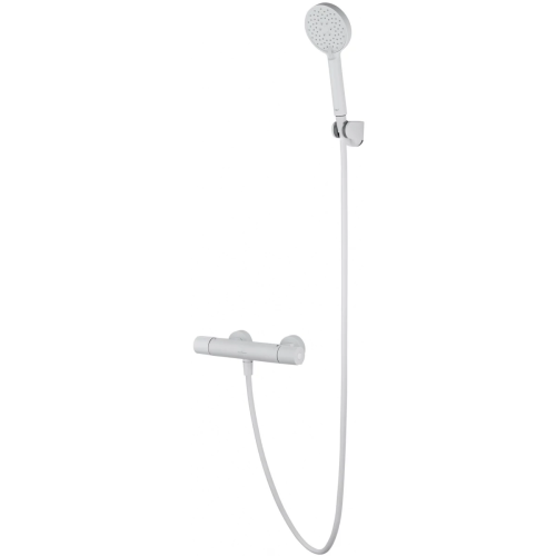 Смеситель для душа Wonzon & Woghand Inn WW-B2029-A-MW настенный белый с термостатом