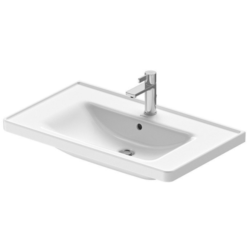 Раковина керамическая Duravit Duravit No.1 23678000001 80х48 подвесная цвет белый 1 отверстие под смеситель
