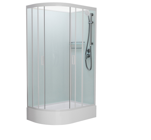 Душевая кабина Frank 130009 120х80 без крыши ориентация правая
