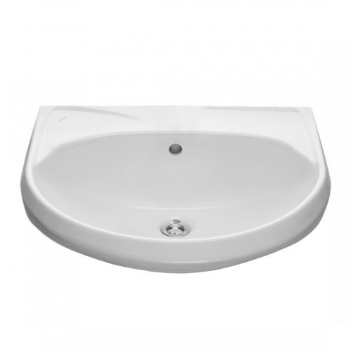 Раковина из сантехнического фарфора Santeri Вест 131118S0001B0 47х58 подвесная цвет белый