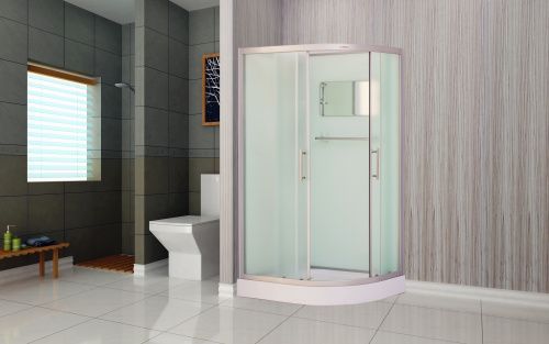 Душевая кабина Esbano ELEGANCIA ESKB115CL 115х85 асимметричная без крыши ориентация левая