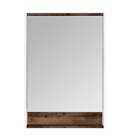 Зеркало-шкаф Aquaton Капри 1A230302KPDB0 60х15х85 подвесной цвет темное дерево