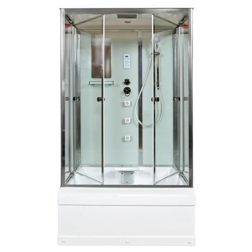 Душевая кабина AvaCan V1245 120х90 прямоугольная с крышей ориентация универсальная