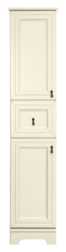 Шкаф-пенал Misty Лувр П-Лвр04035-1014Л 38х31х179 напольный