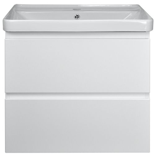 Тумба с раковиной Azario Мила CS00080142 81х47х67 подвесная цвет белый матовый