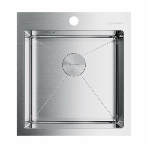 Кухонная мойка Omoikiri Akisame 4973057 46х51 цвет нержавеющая сталь