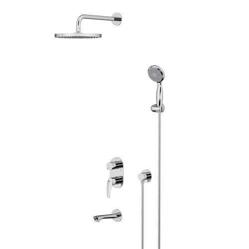 Душевая система LeMark Linara LM0422C встраиваемая в стену