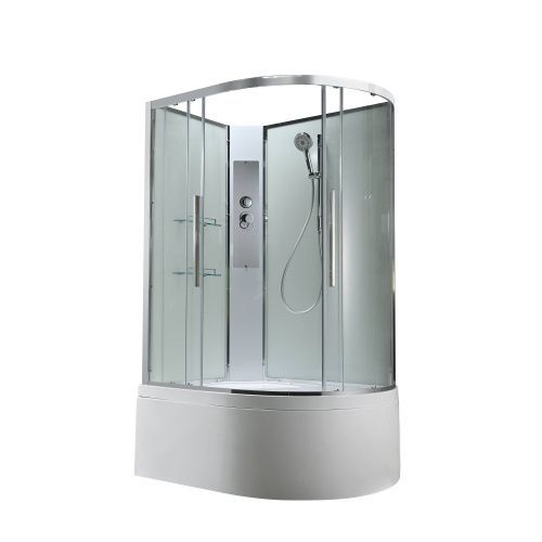 Душевая кабина AvaCan EM EM5811LNT 110х80 асимметричная без крыши ориентация левая