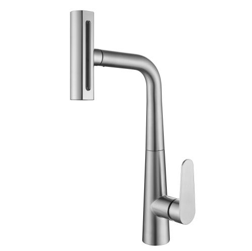 Смеситель для кухни Fmark FS8277L на мойку сатин