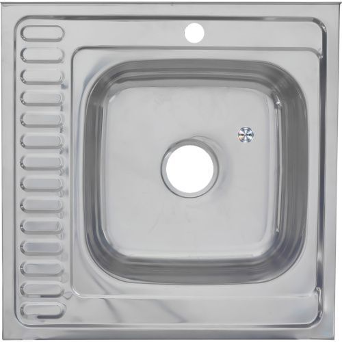 Кухонная мойка Melana 006 t R (*10) 60х60 цвет хром