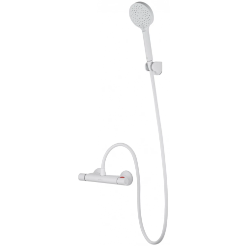Смеситель для душа Wonzon & Woghand Inn WW-B1005-A-MW настенный белый с термостатом